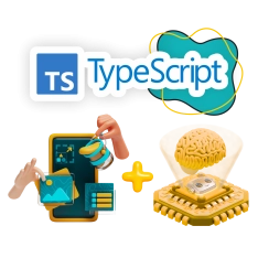 TypeScript + AI: создаём умные веб-приложения - КИБЕРшкола программирования для детей, компьютерные курсы для школьников, начинающих и подростков - KIBERone г. Северск