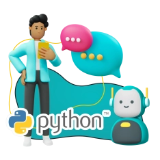 Умный чат-бот на Python на Telegram - КИБЕРшкола программирования для детей, компьютерные курсы для школьников, начинающих и подростков - KIBERone г. Северск