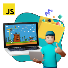 Программирование на JavaScript. Учимся создавать игры! - КИБЕРшкола программирования для детей, компьютерные курсы для школьников, начинающих и подростков - KIBERone г. Северск
